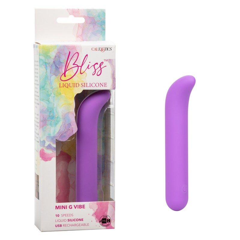 SE0569-10-3<br> Bliss Liquid Silicone<br> Mini G-Vibe