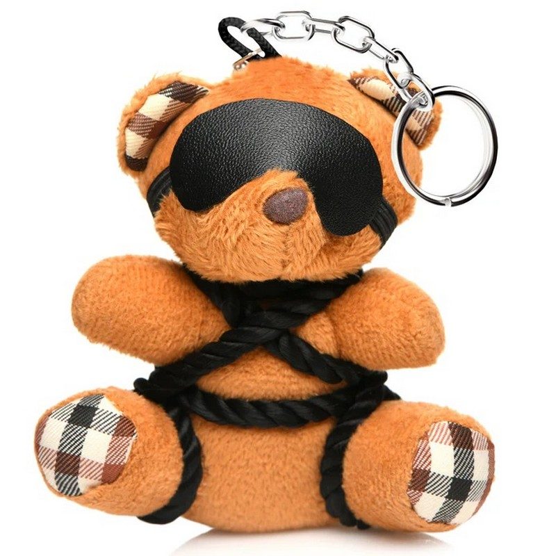 XR-AH121<br> Bound Teddy Bear<br> Keychain