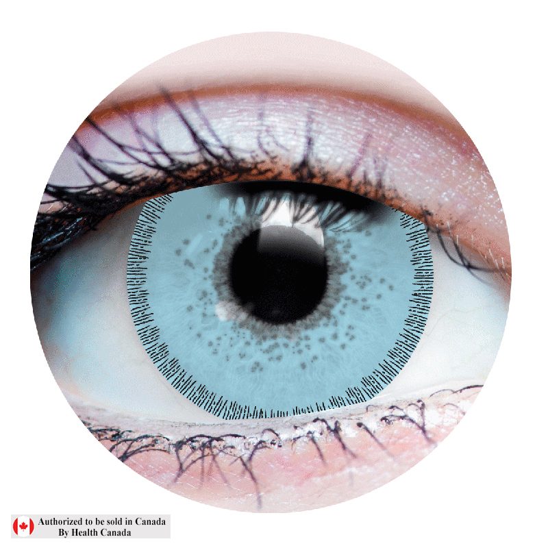 P22653<br> Primal Charm Sapphire Blue<br> Colored Lenses