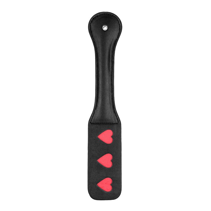ST1171<br> Ouch! Paddle<br> Hearts Black