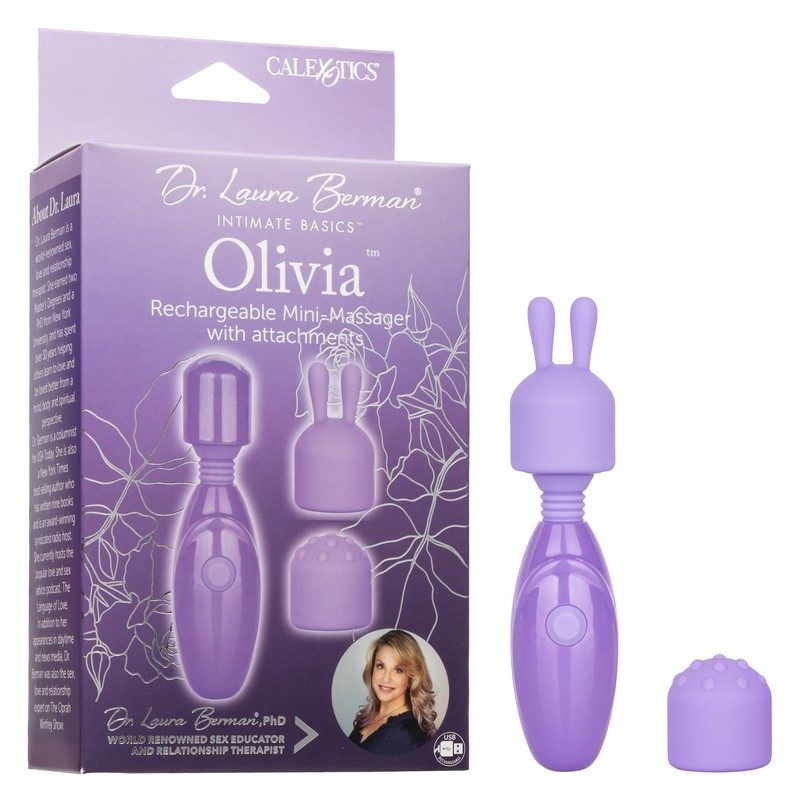 SE9730-50-3<br> Dr. Laura Berman Olivia<br> Rechargeable Mini Massager
