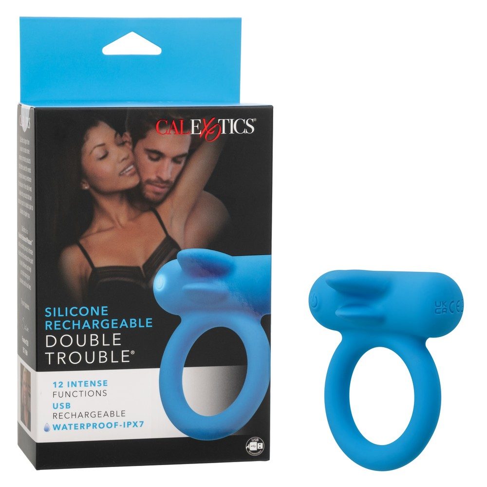 SE1841-09-3<br> Silicone Rechargeable<br> Double Trouble