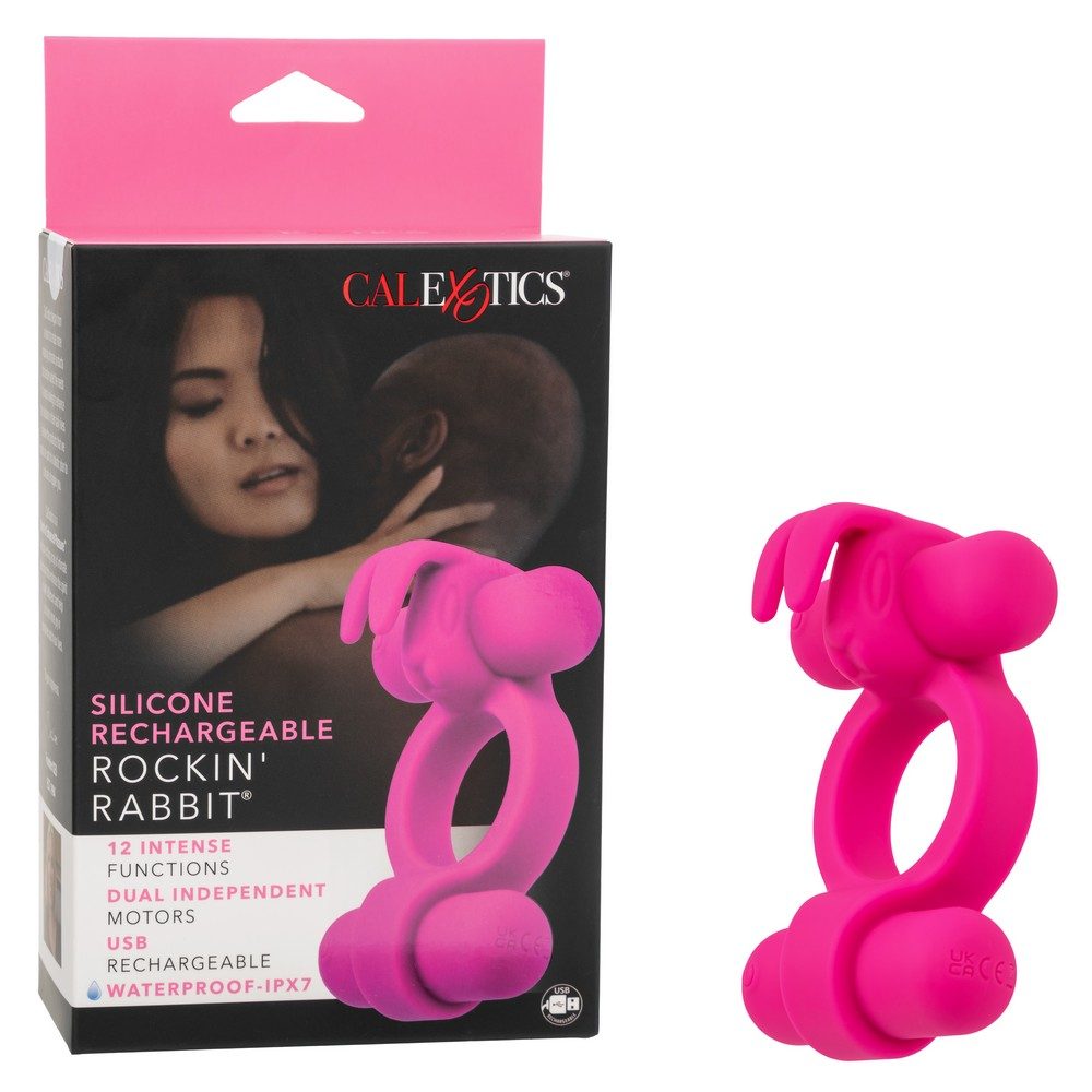 SE1843-45-3<br> Silicone Rechargeable<br> Rockin' Rabbit