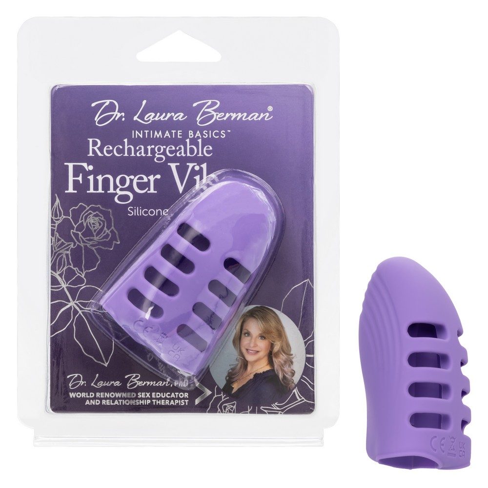 SE9730-20-2<br> Dr. Laura Berman<br> Rechargeable Finger Vibe