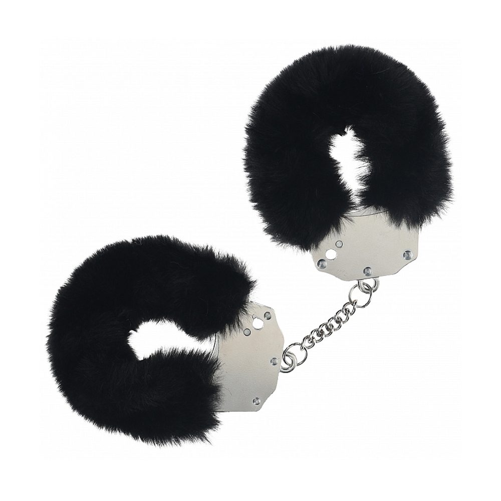 ST1210<br> Heavy-Duty Fluffy Cuffs<br> Black