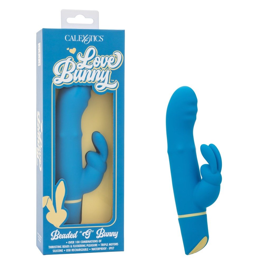 SE0619-53-3<br> Love Bunny<br> Beaded "G" Bunny