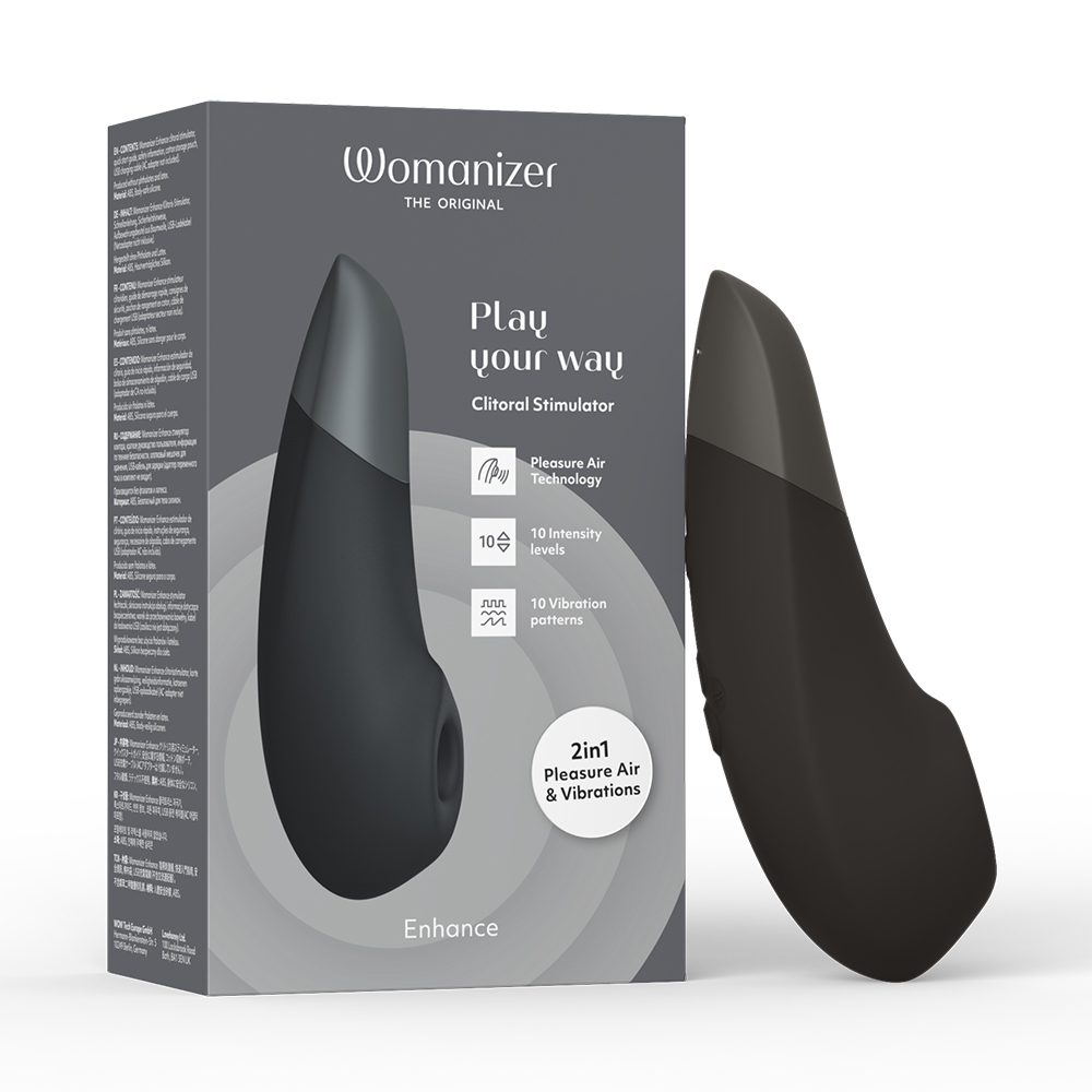 W626003<br> Womanizer Enhance<br> Black<br> <b>DISCOUNTS DO NOT APPLY</b>