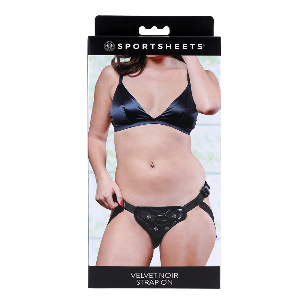 SS370-07<br> Velvet Noir Strap On