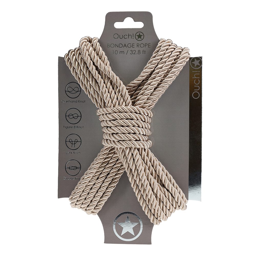 ST1522<br> Ouch! Bondage Rope<br> 10m Gold