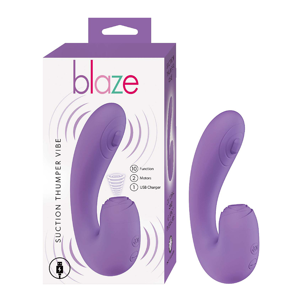N3193-2<br> Blaze Suction Thumper<br> Lavender