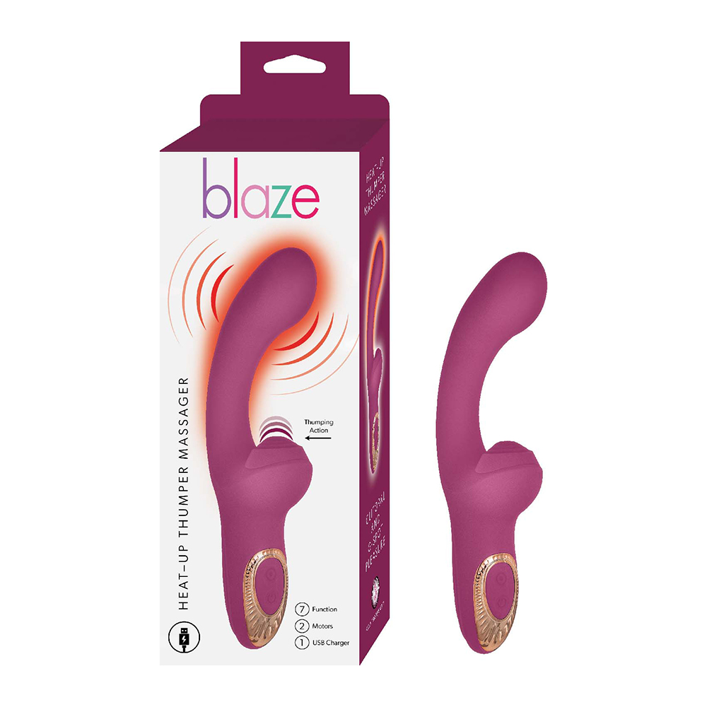 N3223-1<br> Blaze Heat Up Thumper<br> Eggplant