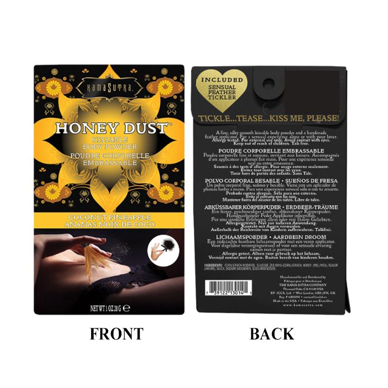 KAM13012<br> 1 oz Honey Dust<br> Coconut Pineapple