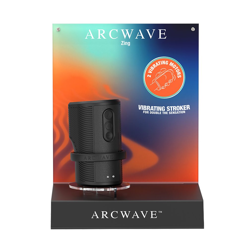 WE8451<br> Arc Wave Zing Display Kit<br> Display For Tester<br><b>ONE PER STORE ONLY<br> FREE WITH 2 UNITS BOUGHT</b>