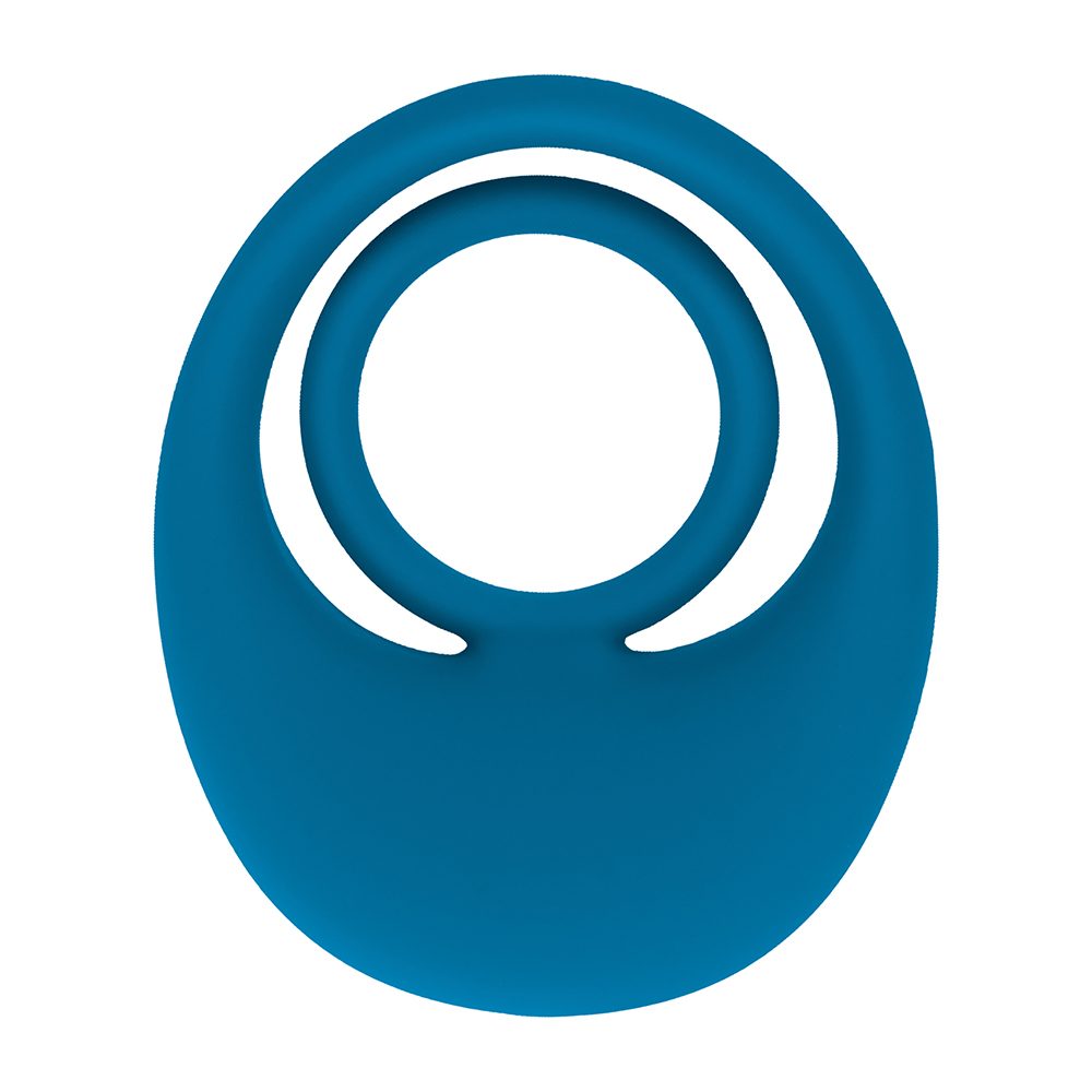 ST1901<br> LevelZ Vibrating Liquid Silicone Cock & Ball Ring<br> Teal