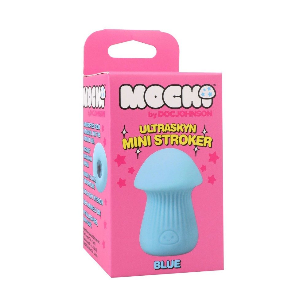 D4549-28 BX<br> Mochi Mini UltraSkyn Stroker<br> Blue