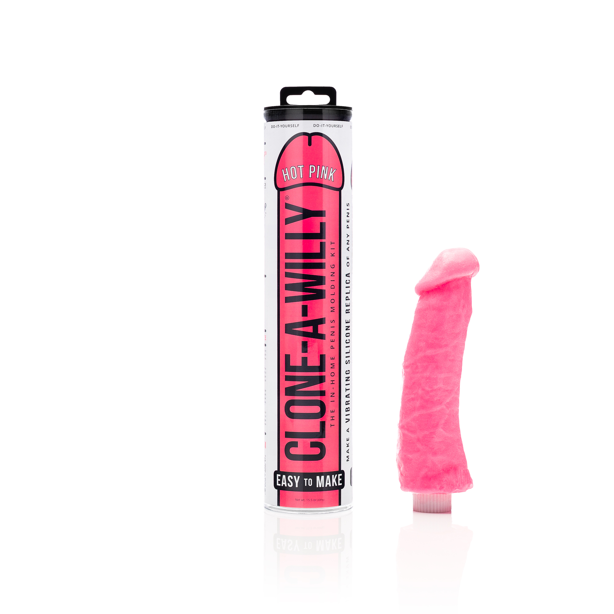30007<br> Vibrating Clone-A-Willy<br>Hot Pink