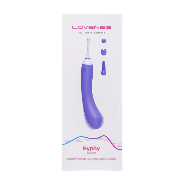 LS430050<br> Hyphy Dual End Vibrator<br> Purple<br> <b>DISCOUNTS DO NOT APPLY</b>
