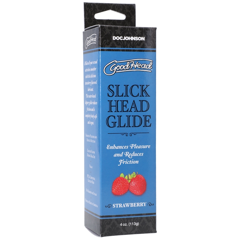 D1361-03 BX<br> 4 oz GoodHead Slick Head Glide<br> Strawberry