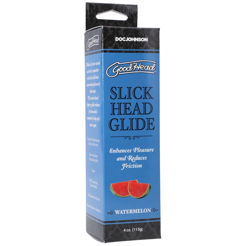 D1361-05 BX<br> 4 oz GoodHead Slick Head Glide<br> Watermelon