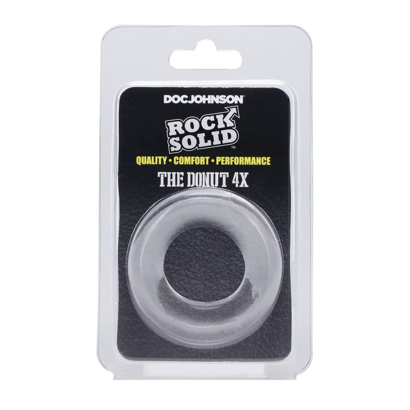 D3701-27 CD<br> Rock Solid<br> The 4X Donut C-Ring<br> Clear