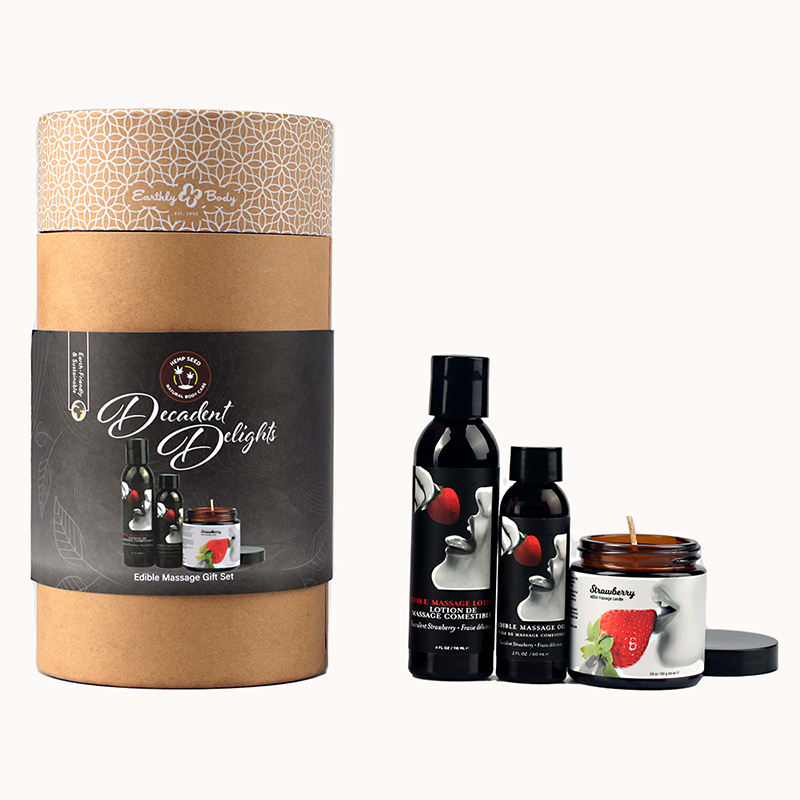 EB9310<br> Edible Massage in a Box<br> Strawberry<br><b><font color=red><font size="2"> (SEASONAL - LIMITED SUPPLY)</font></FONT></b>