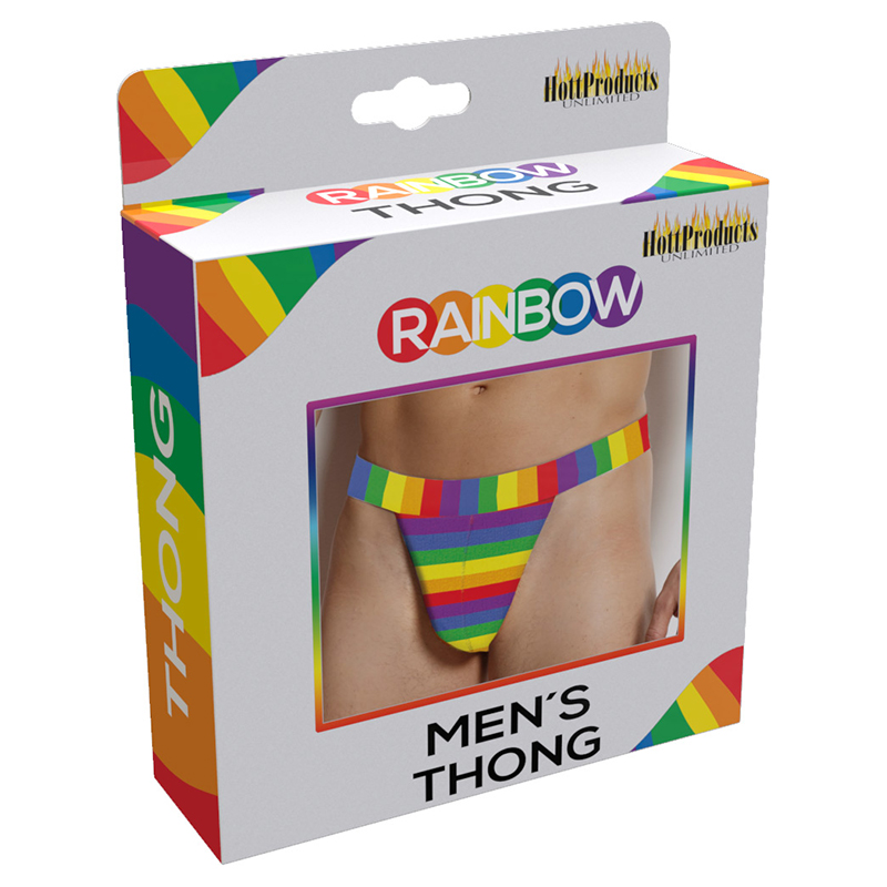 HP2980<br> Rainbow Mens Thong