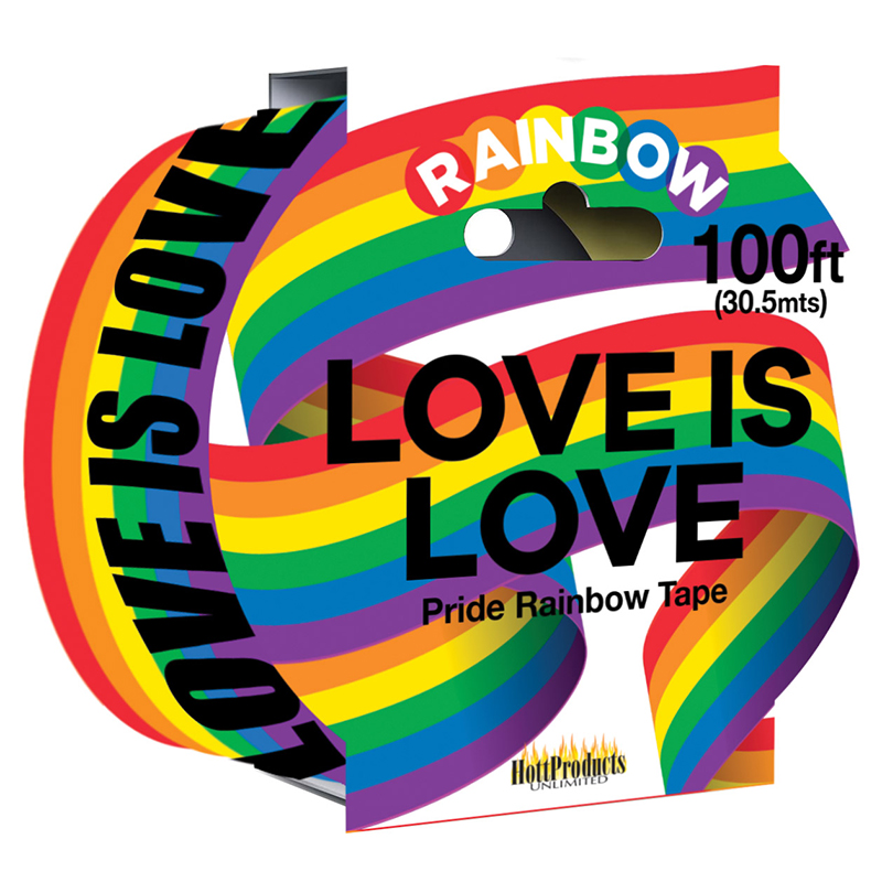 HP3345<br> Rainbow Caution Tape<br> Love is Love