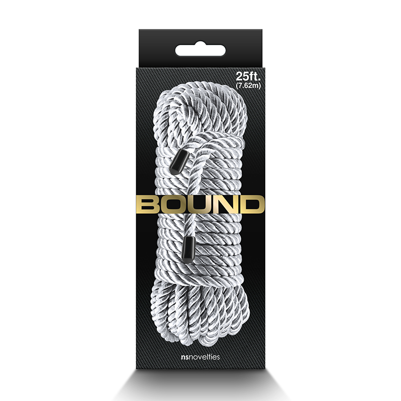 NSN1300-01<br> Bound Rope: 25 Feet<br> Silver