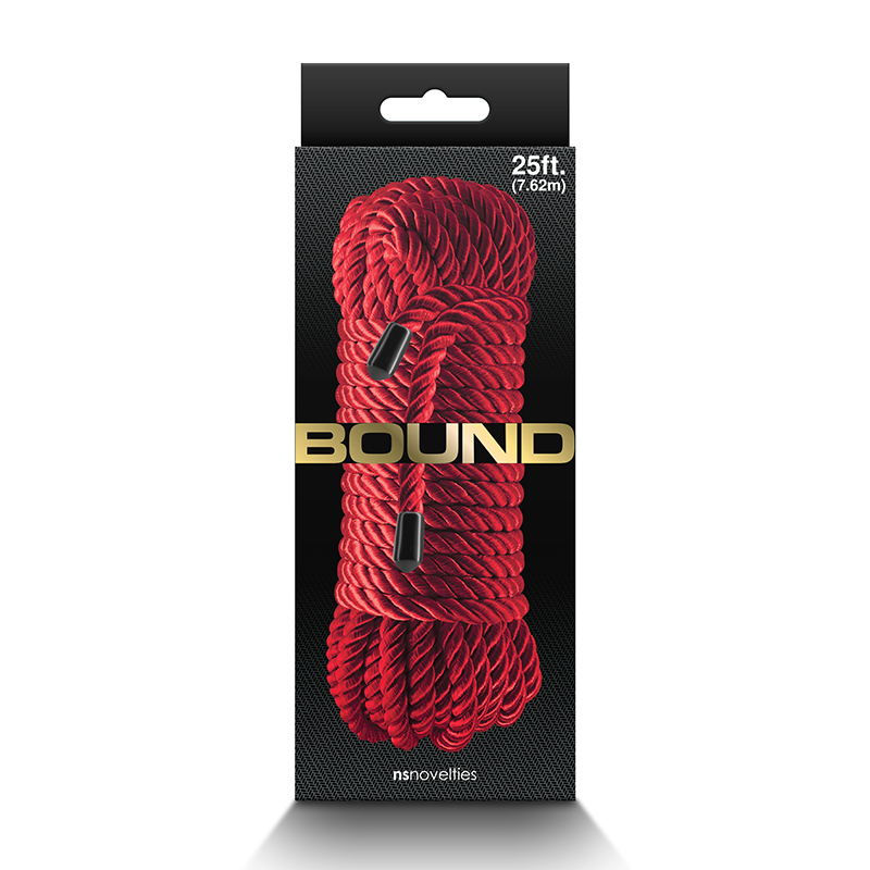 NSN1300-06<br> Bound Rope: 25 Feet<br> Red