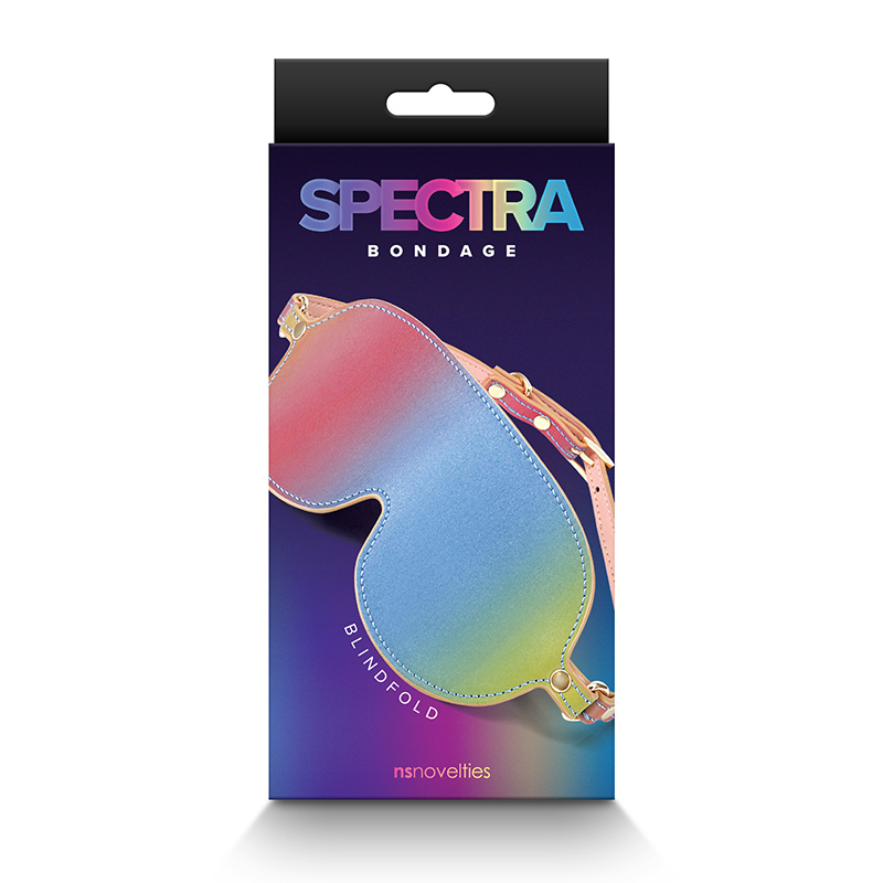 NSN1311-01<br> Spectra Bondage<br> Rainbow Blindfold