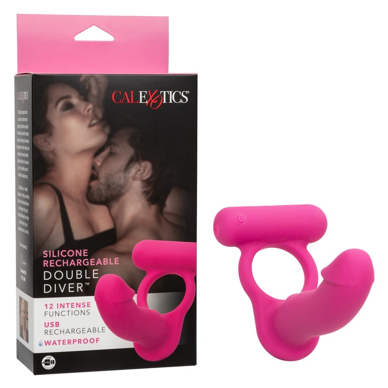 SE1844-15-3<br> Rechargeable Silicone<br> Double Diver