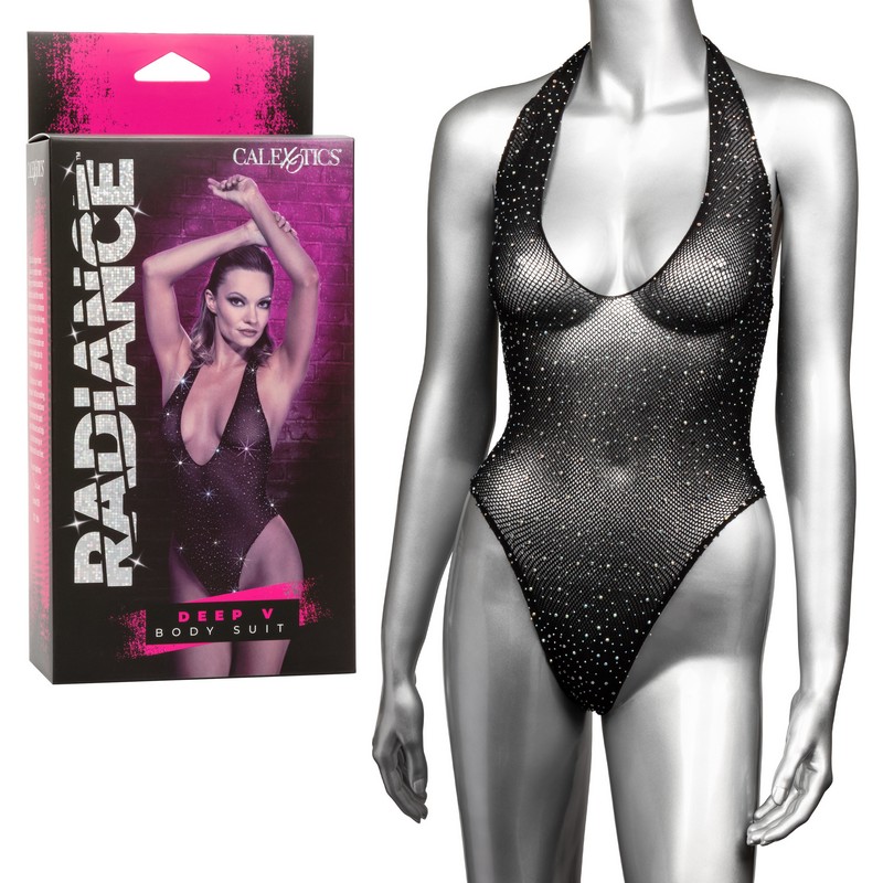 SE3002-05-3<br> Radiance Deep V<br> Bodysuit