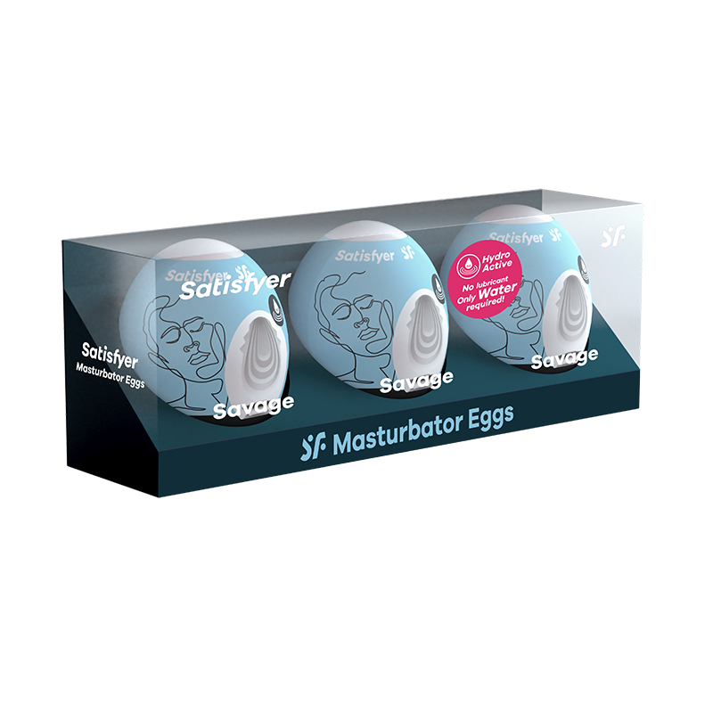SF5024<br> Masturbation Egg<br> 3 Pack Savage