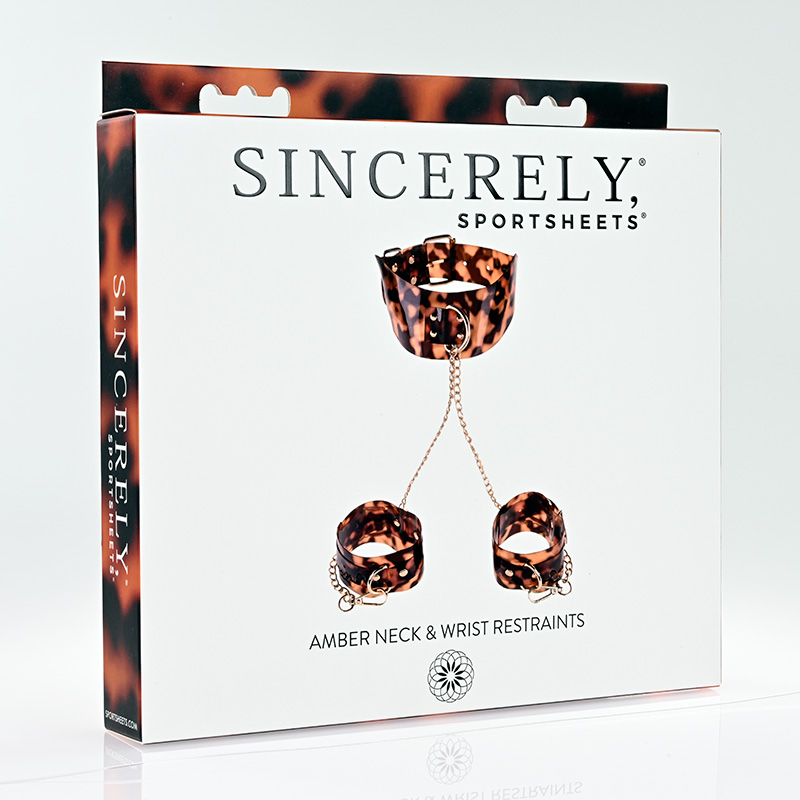 SS521-03<br> Sincerely Amber<br> Neck & Wrist Restraint
