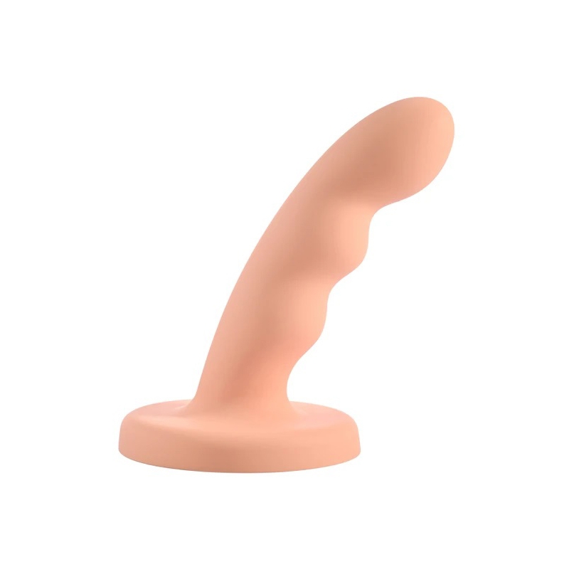SS698-38<br> Ren 6” Silicone Dildo<br> Peach